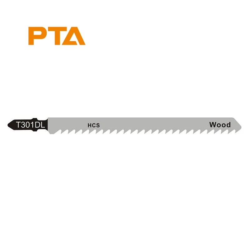 T301DL Jigsaw Blade T Shank HCS Straight Cutting  for Wood Clean Plastic and Laminates