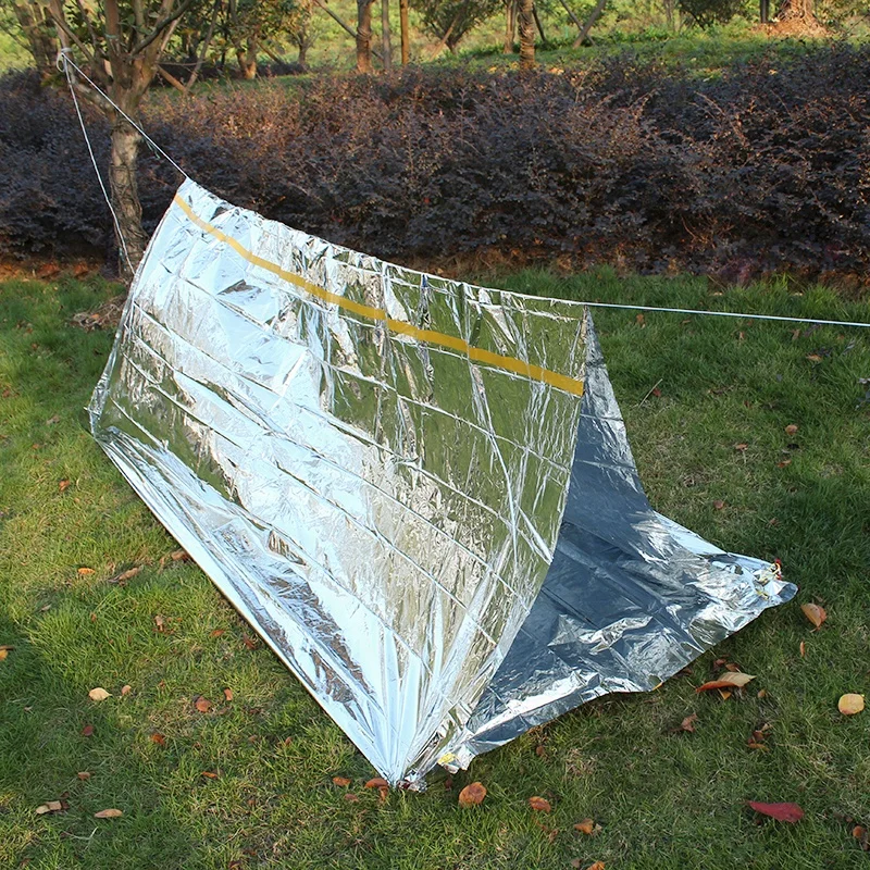 Waterproof Lightweight Hiking Camping Shelter Tent For Travel Backpacking, Survival Tent Shelter Emergency, Tarp Tent Ultralight