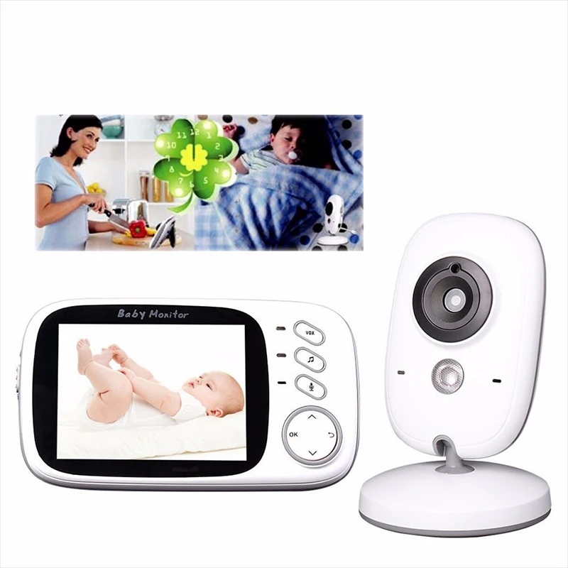 
2021 Factory Sale Smart Wifi Owlet Fetal Doppler Baby Heartbeat Breathing Monitor Camera Baby Audio Monitor 