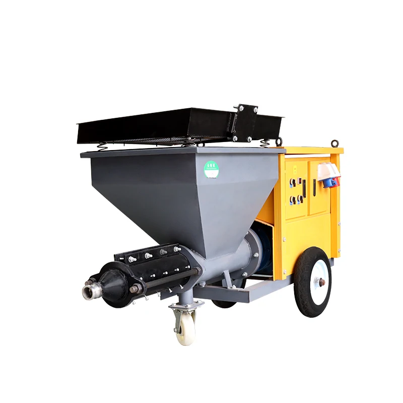 Style 711 Wall Screeding Plaster Mortar Spray Machine China Price For Cement  Concrete Mortar Plaster Spraying Machine