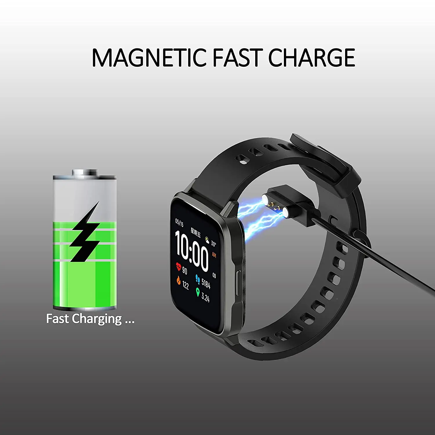 USB Magnetic Charging Cable, USB 2.0 Male to 4 Pin Pogo Magnetic Charger Cable Cord For Smart Watch/Smart Band -4 Pins Magnetic Suction Charger Cable -Magnetic Adsorption Charger Cable -USB 2.0 Male to 4 Pin Pogo Magnetic Charger Cable Cord For Smart Watch GT88 G3 KW18 Y3 KW88 GT68,for SMA-Q2, for SMA-ROUND,forSMA-09,for SMA-09S -Good quality with strong Magnetic