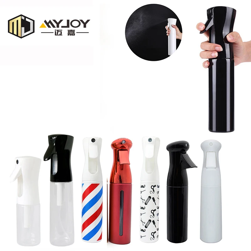 
Portable 200ml 300ml Hair Salon Spray Bottle Plastic Fine Mist Hand Trigger Pump Sprayer Bottle for Garden 