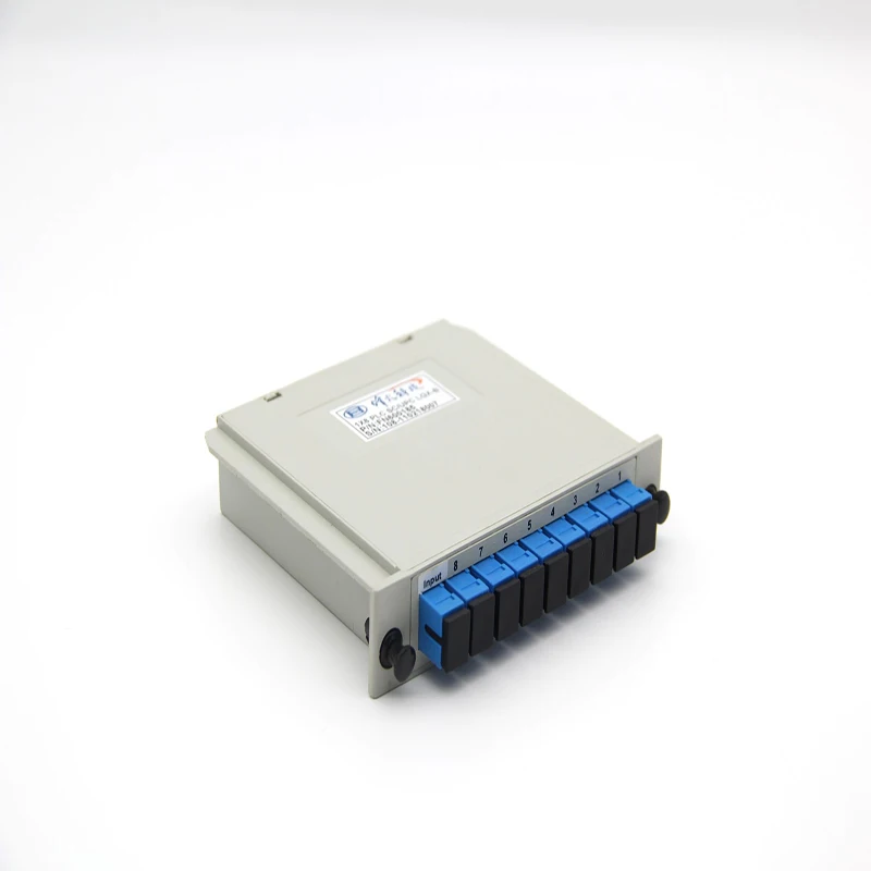 Factory Price Fiber Optical Splitter Plc Optical Splitter 1*8 Plc  Fiber Optic Splitter