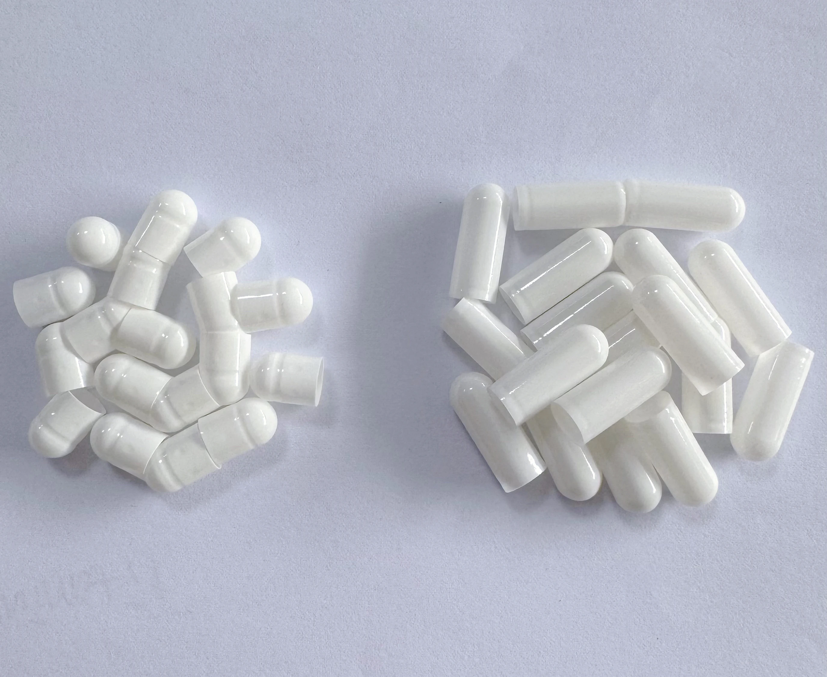 Separated White Red Black Part Empty Bone Capsules Filling Size 0 00 Hard Empty Gelatin Capsule Shells