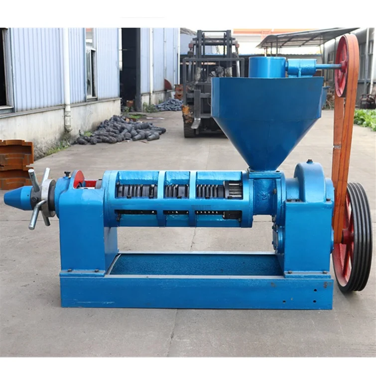 2023 Simple Type Tea Seed Oil Press Machine Almond Soybean Screw Oil Press Oil Expeller