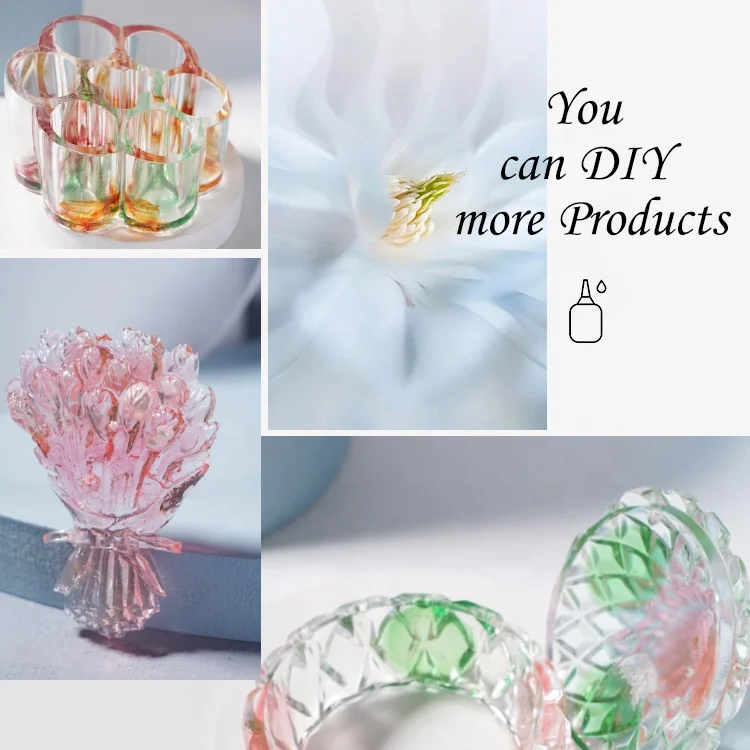 OEM R S NAIL High No Bubble Odorless No Heat Dry Fast Hard UV Resin Glue UV Resin For Jewelry