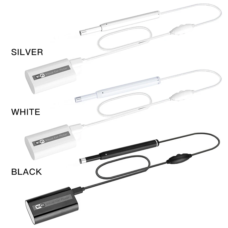 Wholesale Wifi Visual Earpick Hd Ear Wax Removal Led Ear Light Portable Camera Digital Video Otoscope