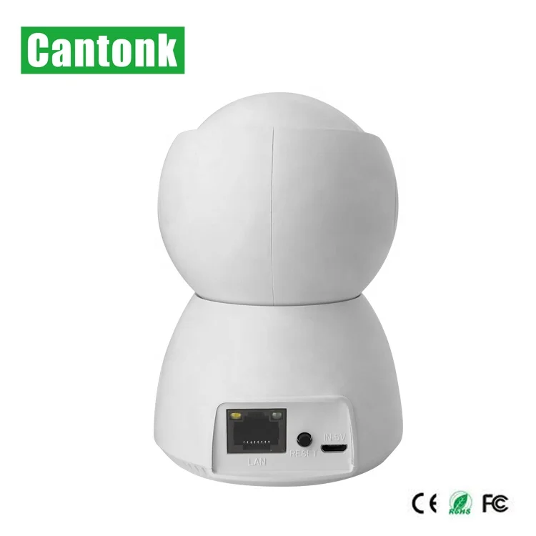 Acesee HD night vision h.265 sd card storage DOUBLE wifi p2p ip camera with speaker