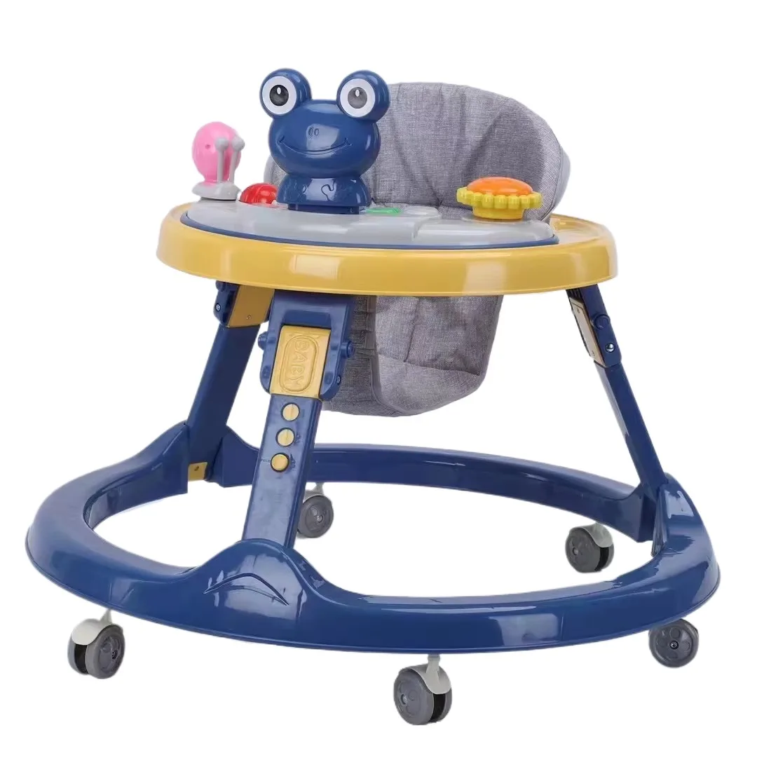 Cheap price baby stroller 5 plastic wheels toy simple music adjustable seat height baby stroller China