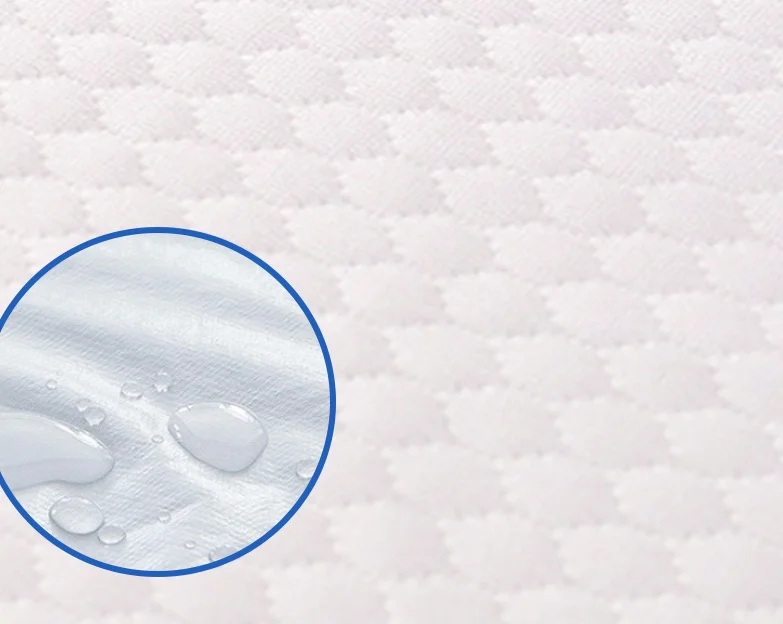 Machine Washable Luxury Polyester Natural Anti Mite Waterproof Mattress Fitted  Protector