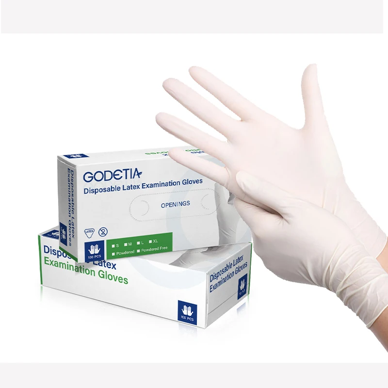 Custom Examination Household Hand Nitrile Work Gloves Disposable Latex Glovees Powder Free Machine Industrial Glovees