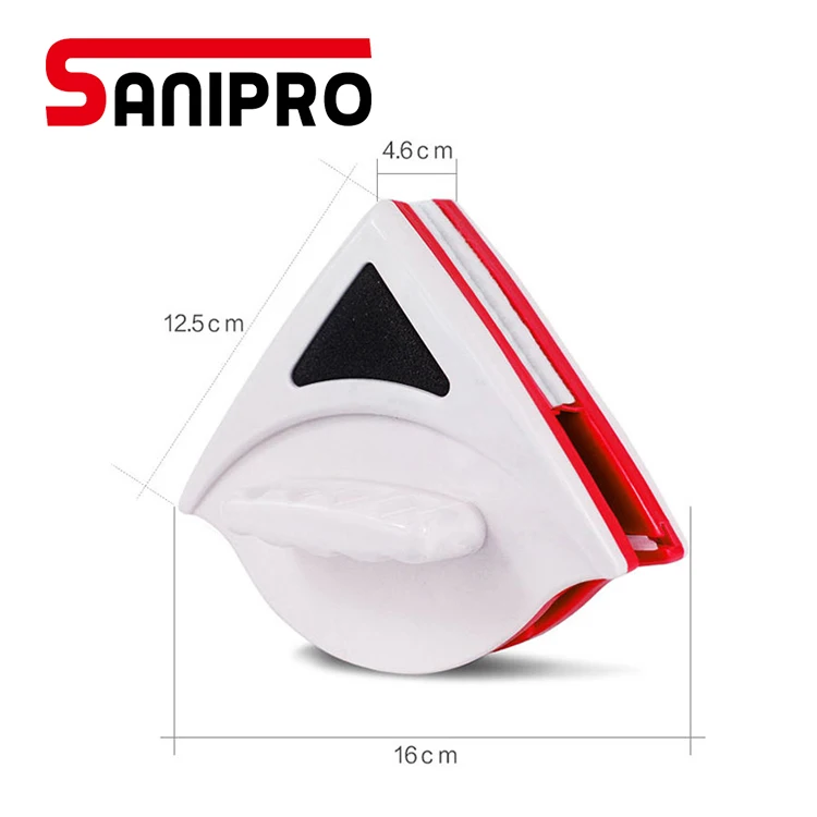 
Sanipro Window Wiper Squeegee Cleaner Magnetic Cleaner Magnet Window Cleaner Household Cleaning Tool for Window Glass Cleaning 