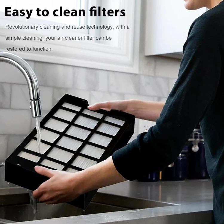 New Arrival H13 Hepa Filter Home Large Room 4 in 1 Portable Electrostatic Air Purifier