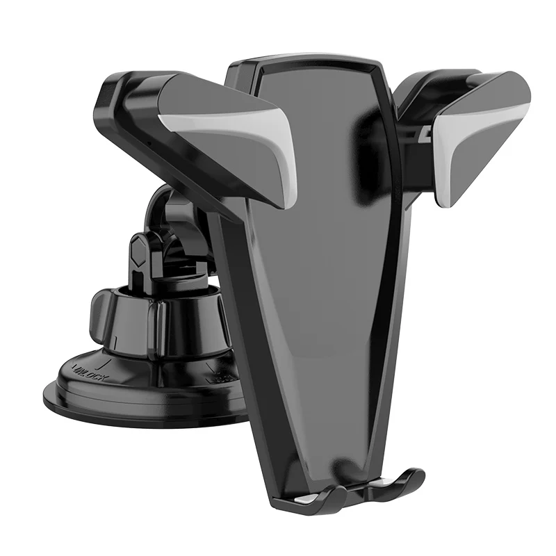 3R Car Mobile Mount Windscreen Dashboard Cell Phone Holder Compatible For iPhone Samsung Xiaomi