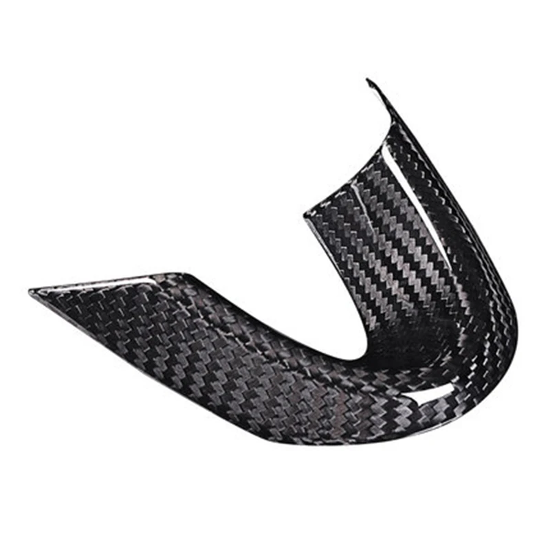 tantan Hot Sale Carbon Fiber Steering wheel button stickers For Mini F54 F55 F56 F57 F60 Factory Wholesale Interior Accessories