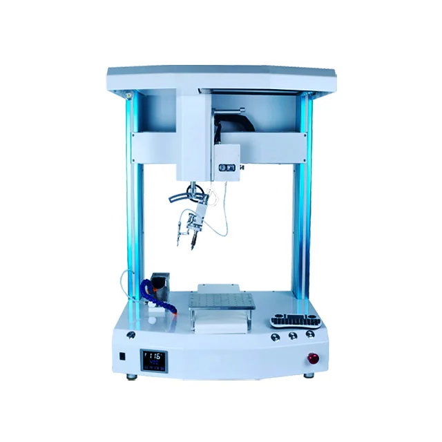 Factory Direct Supply automatic window system 4 axis Desktop Robot Soldering Machine with computer touch screen