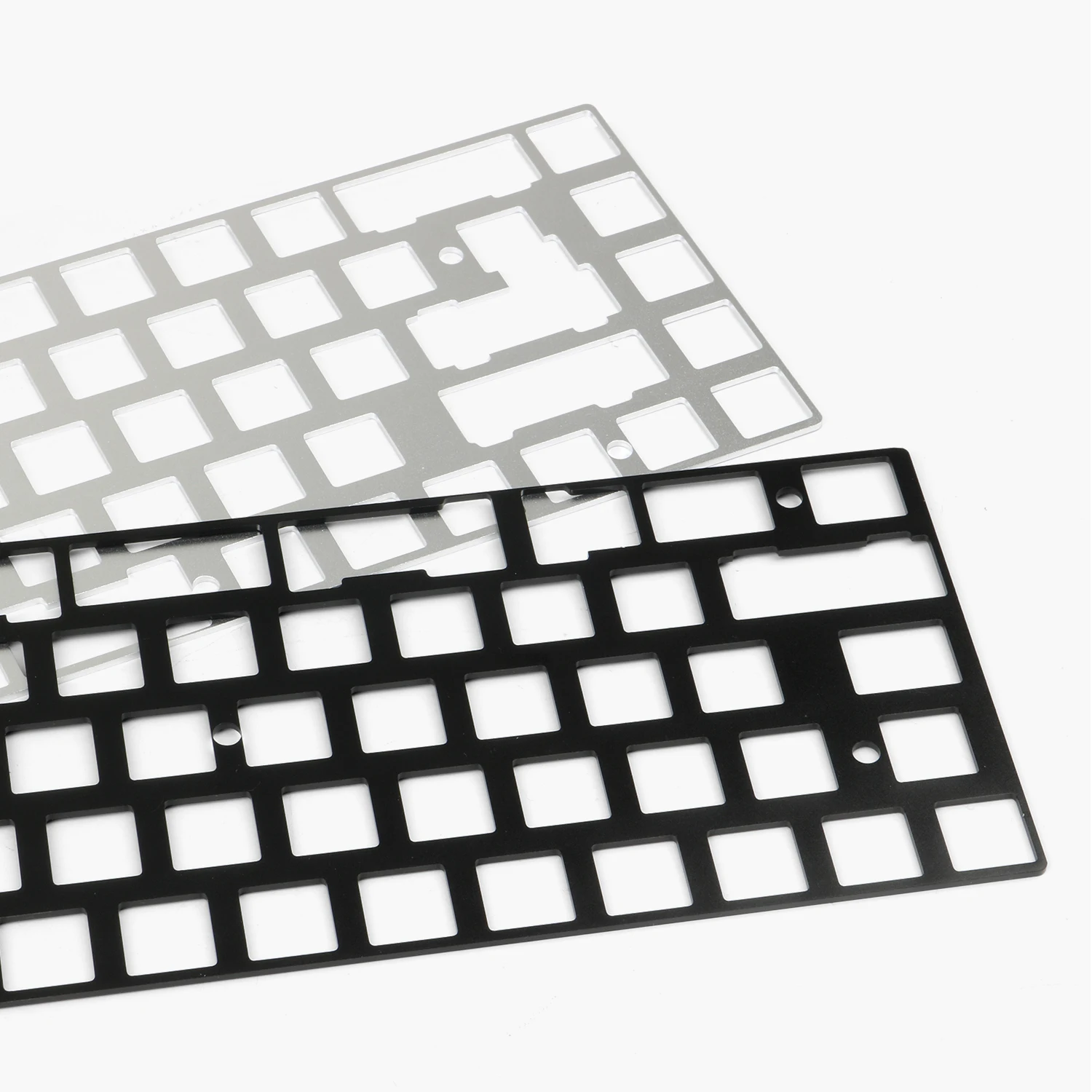 Custom metal Mechanical Keyboard brass plate oxidation-resistant coating brushed 60% keyboard plate