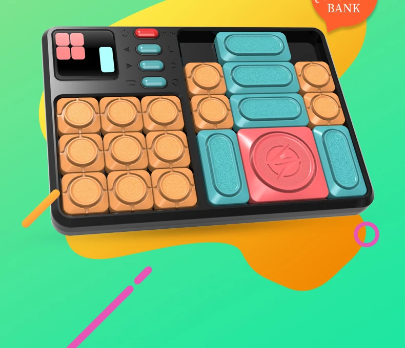 All in one Board super maze game Slide Huarong Road  suegged  Puzzles Interactive Fidget Educational Toys