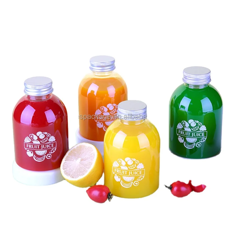 Brand New 405ML  Beverage Plastic Bottles Juice Bottle For Drinks With High Quality