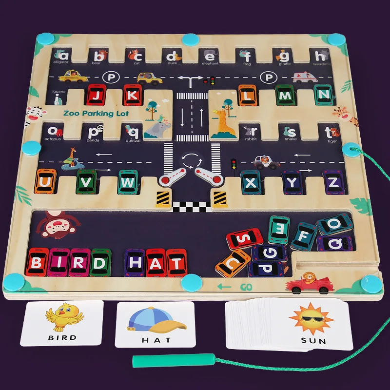 Магнитные игрушки с алфавитом