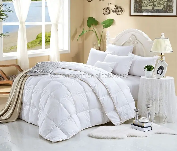 
hotel use 100% cotton quilt cover goose down duvet 
