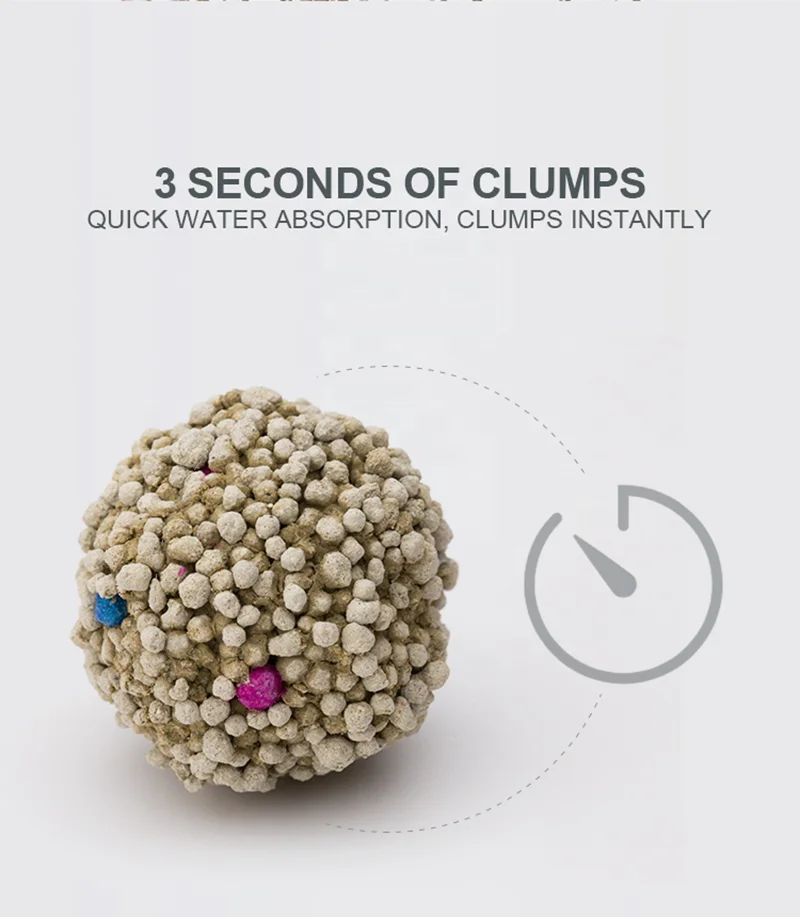 OEM ODM Litter Factory 5L Bentonite Cat Litter Strong Clumping Muti-Fragrances Dust-Free Cat Kitty Litter Sand