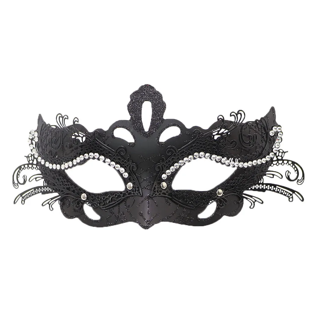Masquerade women Venetian plastic mardi gras mask