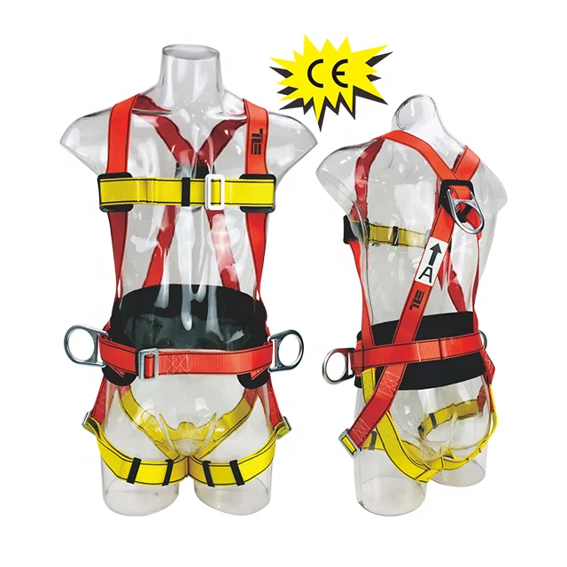 rescue rope access climbing harness full body safety harness belt