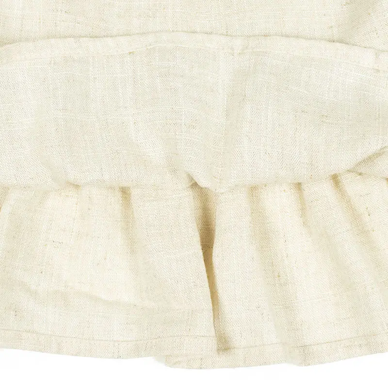 OEM/ODM Summer Baby Suit Sleeveless Top And Shorts Two-piece Linen Fabric Baby Girls Clothing Sets