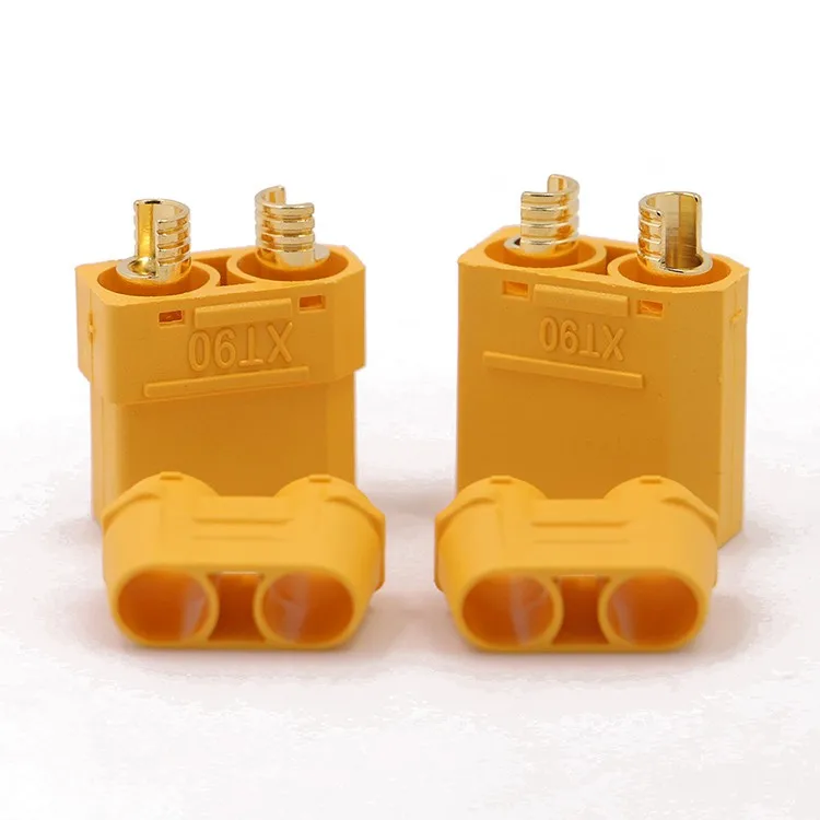 XT90 Plug 4.5mm Gold Plated Banana Connector XT90H With Sheath Housing Female Male Connectors For RC Lipo Battery