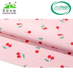 Waterproof  Printing PU  Leather Fabric for Kid Raincoat