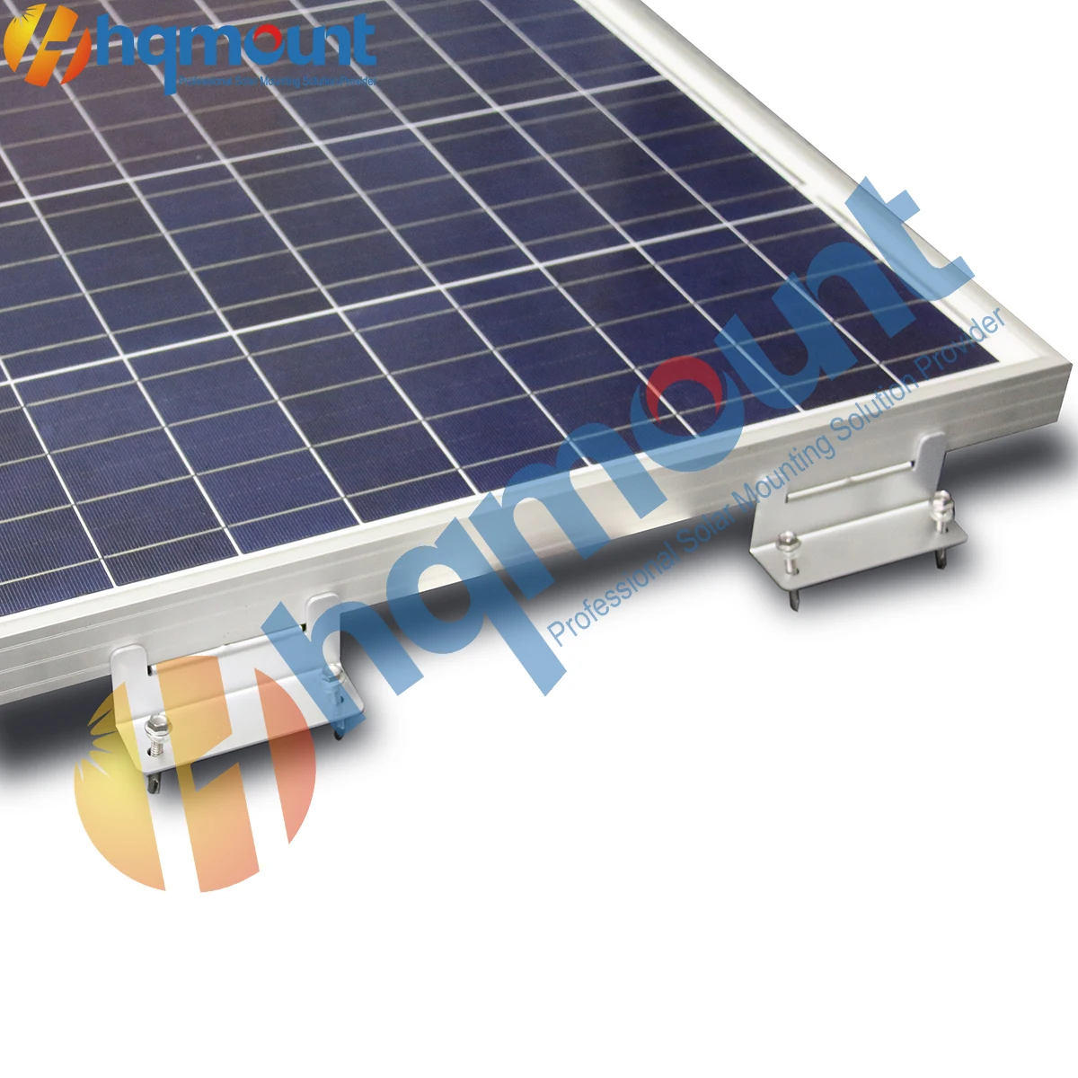 HQ Mount Z Bracket Aluminum Alloy PV Module Mounting Z Brackets for Solar Panels