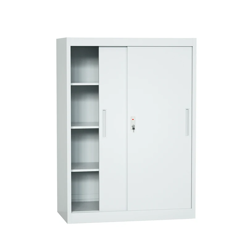 Office Furniture Steel Storage Cabinet Metal Storage Filing Cabinets Customized Metal Cupboard with sliding door
