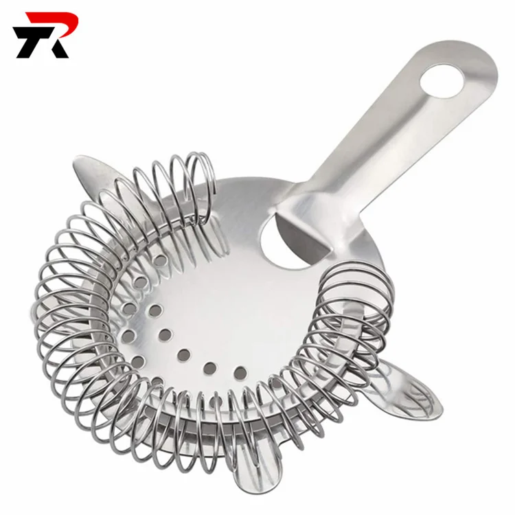 Food Grade Stainless Steel Bar Strainer Mesh Bar Strainer Custom Fine Bar Strainers Tool Set