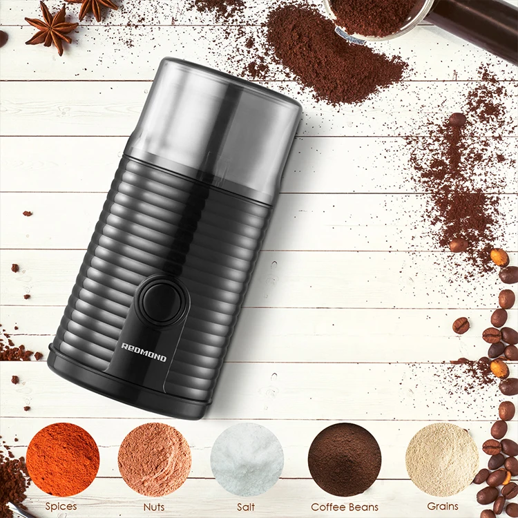 LFGB Hand Stainless Steel Manual Electric Coffee grinder coffee mill for homeuse