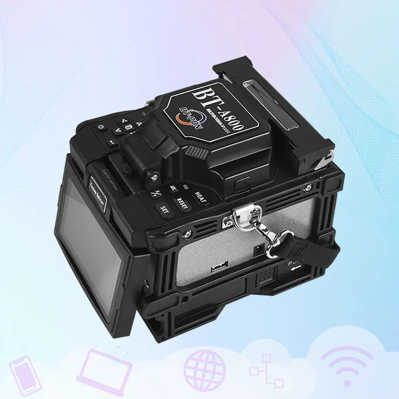 Ftth Tools Optical Test Fusion Splicer Splicing Machine Used Old Fiber Optic Equipment