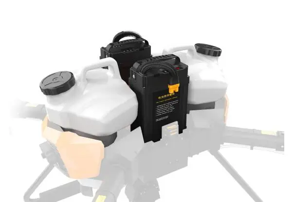 
EFT New upgrade G20-Q 4-axis 22L 22kg agricultural spray drone frame(1362mm wheelbase)and double water tank uav 