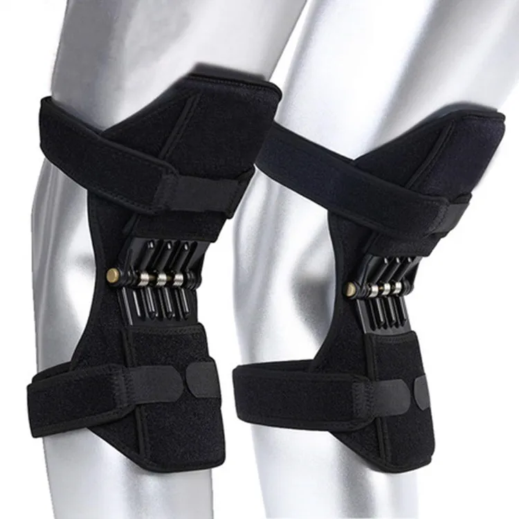 Hot selling sports knee support knee spring force tool sport knee support for Motorcycle hiking Weight Lifting Climbing