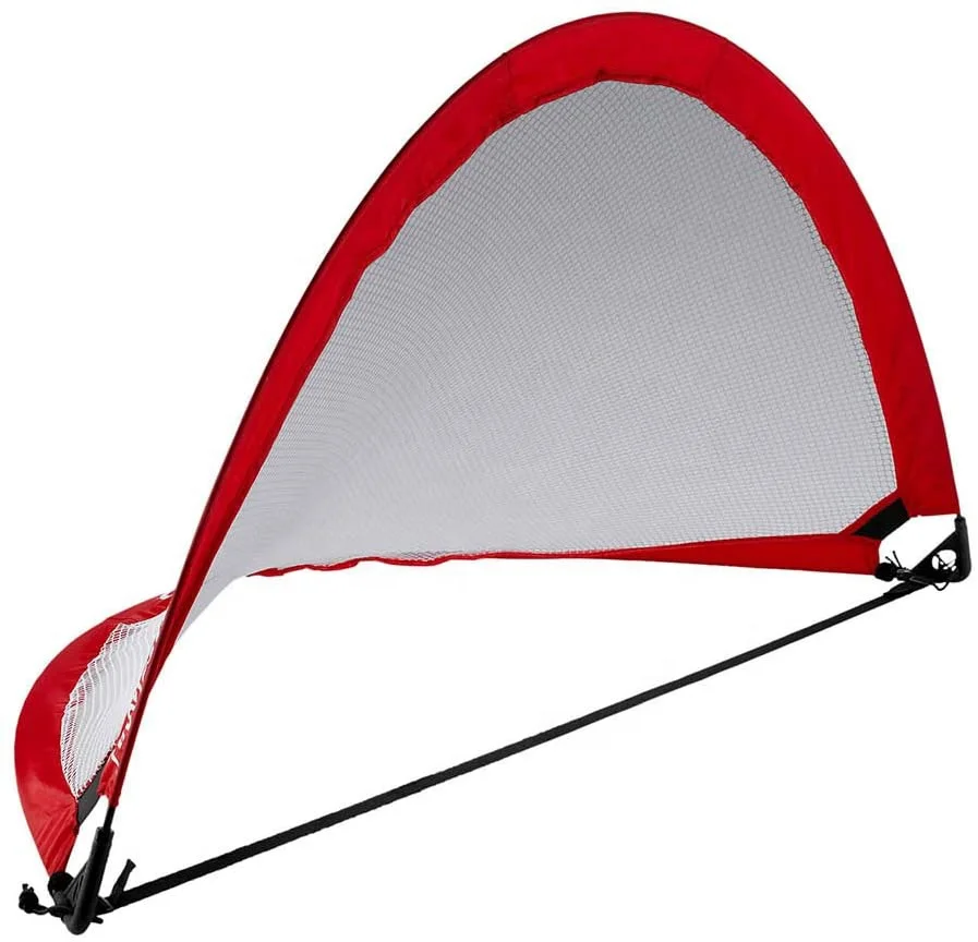 Portable Pop-Up Soccer Goals for Backyard - Kids & Adults - Set of Two Nets with Carrying Case Football goal