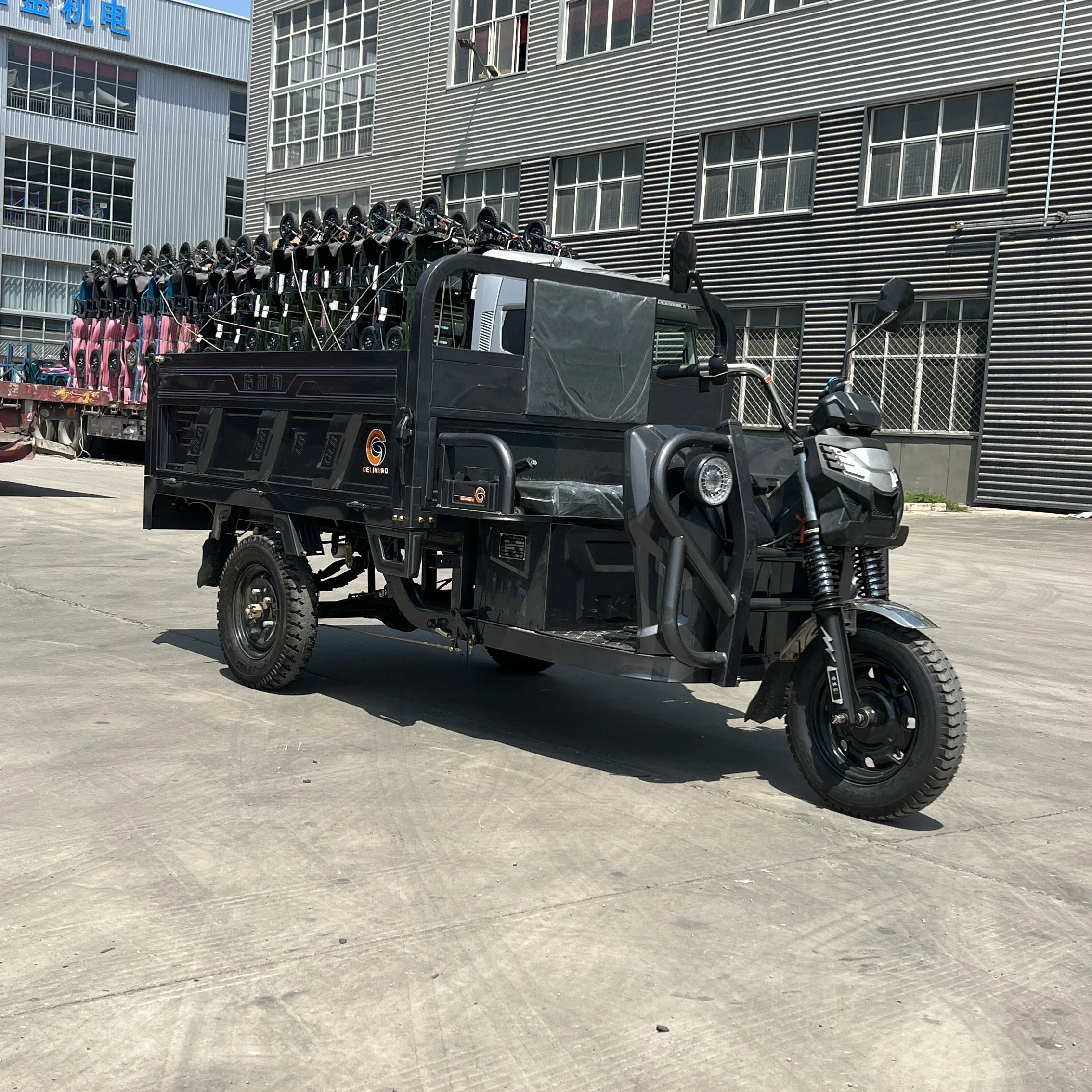 2023 new modle Chinese cheaper 3 wheel motorcycle electric cargo tricycle Electric Tricycle for Cargo