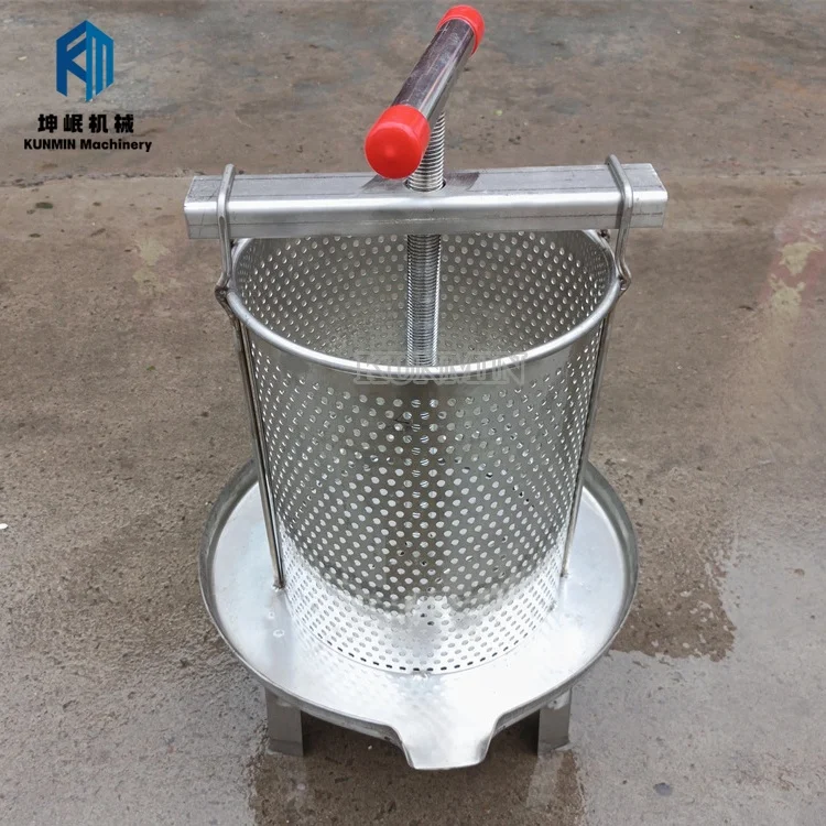 Excellent One Time Forming Beekeeping Honey Wax Press Machine