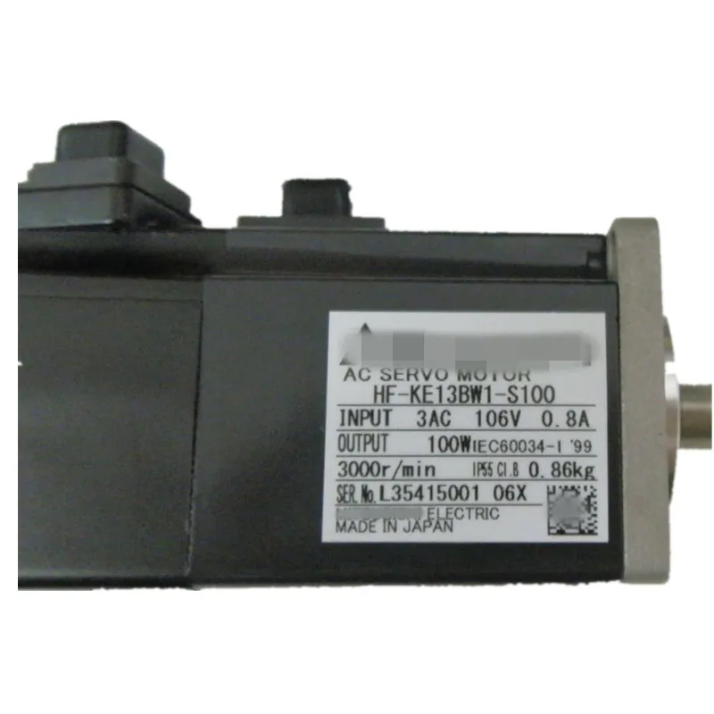 100W Industrial Electric high torque motors AC Servo Stepping Motor HF-KE13 NEW in stock