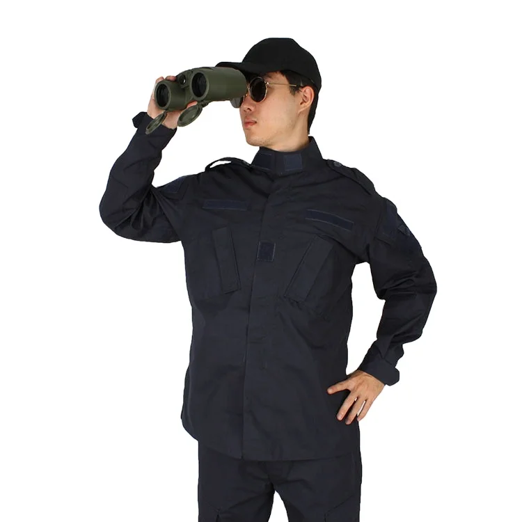 Combat ACU Uniform / Navy Workwear Uniform / Dark Blue Security Guard Uniforms