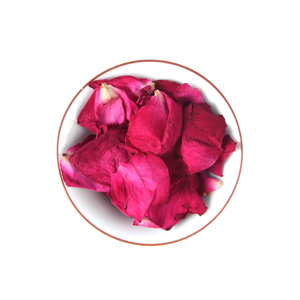 Wholesale herbal dried rose petals high quality flower tea Flavored tea
