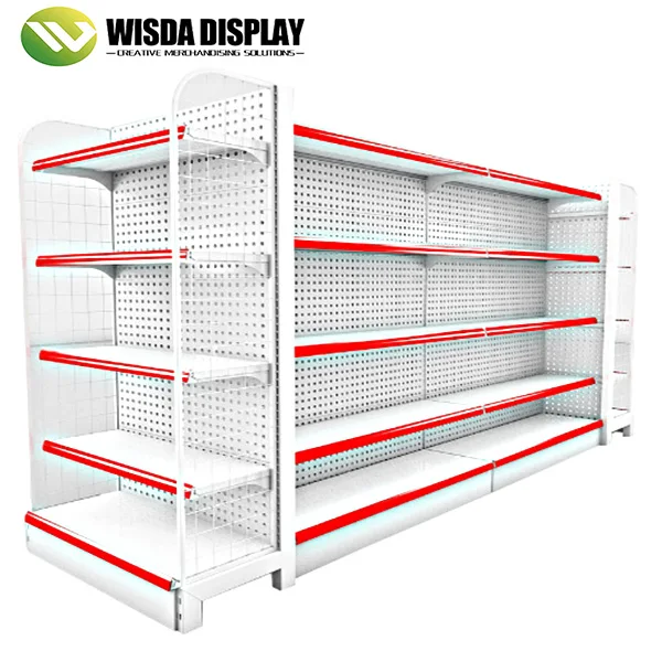 Well designed used rack shelves display for supermarket shelving wisda display