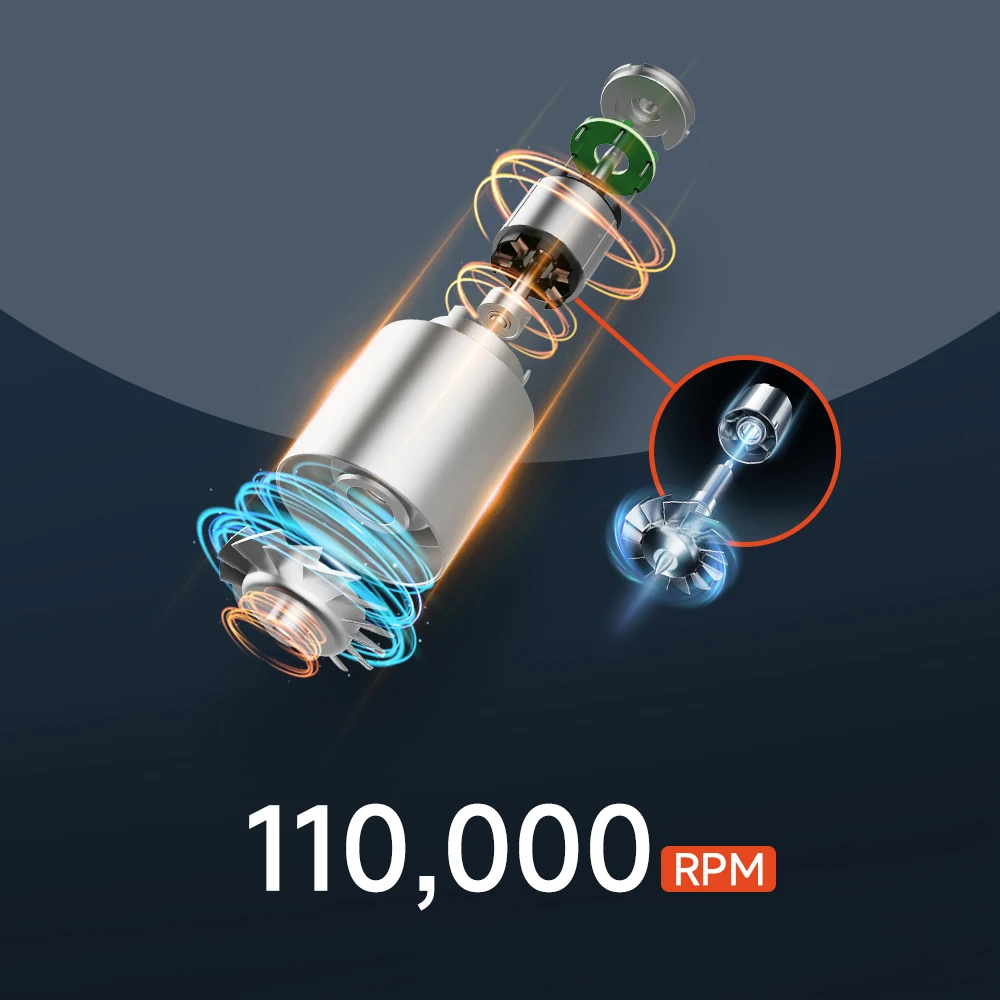 110000 об./мин. ионный фен для волос с постоянной температурой профессиональный аккумулятором мужчин