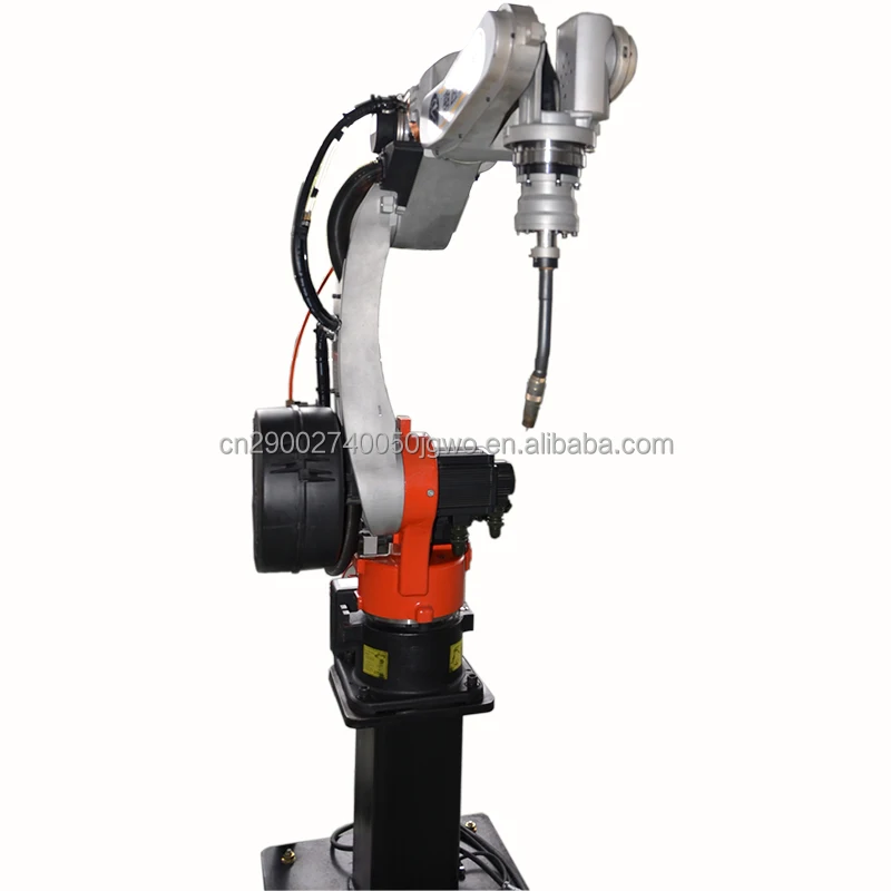 Automatic Welding Robotic Machine Genius Integrated System Arc MIG 350A Steel Column Welding Robot