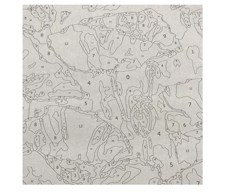 2022 Newest Funny Art Sea DIY Digital Painting Oil Canvas Painting With Combo Frame