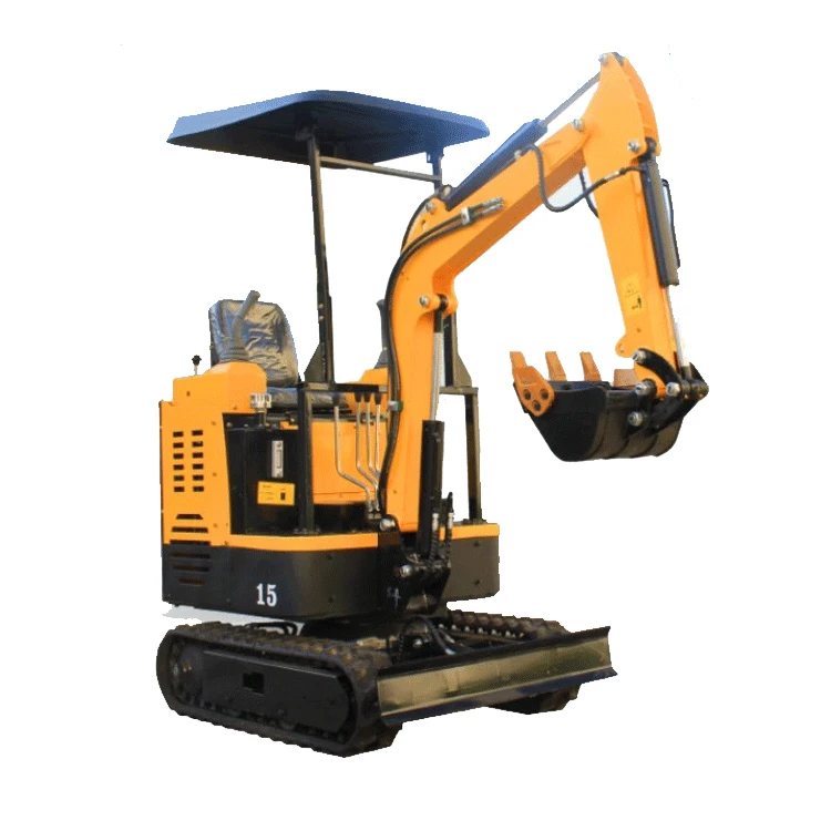 1 ton digger mini excavator mini digger earth moving machine  crawler excavator for sale