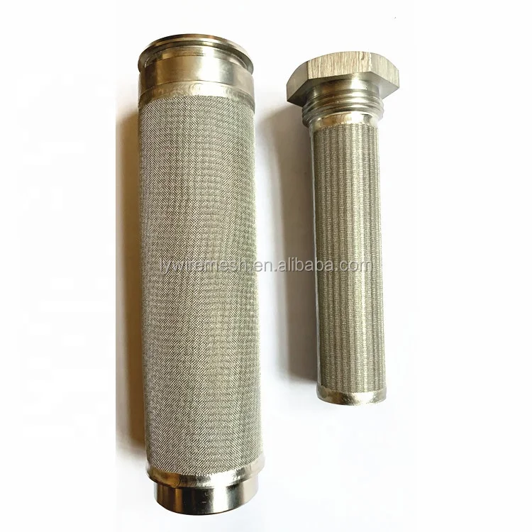 stainless steel filter cartridge 20 micron sintered 316 316L Material filter